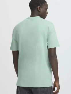 BLEND Shirts<Herren T-Shirt - BHJOK mint bedruckt