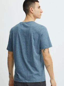 BLEND Shirts<Herren T-Shirt - BHWilton blau meliert