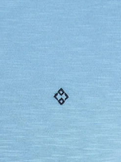 Charles Colby Shirts<Herren T-Shirt - EARL KENDRAYK blau uni