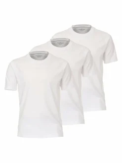Herren CASAMODA Shirts>Herren T-Shirt - 3er Pack Basic