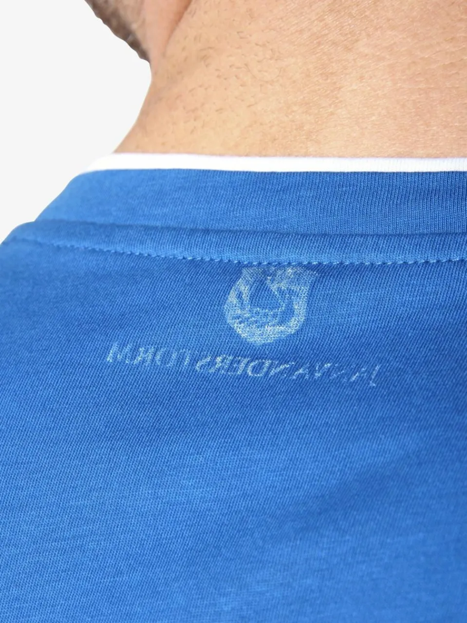 Jan Vanderstorm Shirts<Herren T-Shirt - FLEMMING royal blau bedruckt