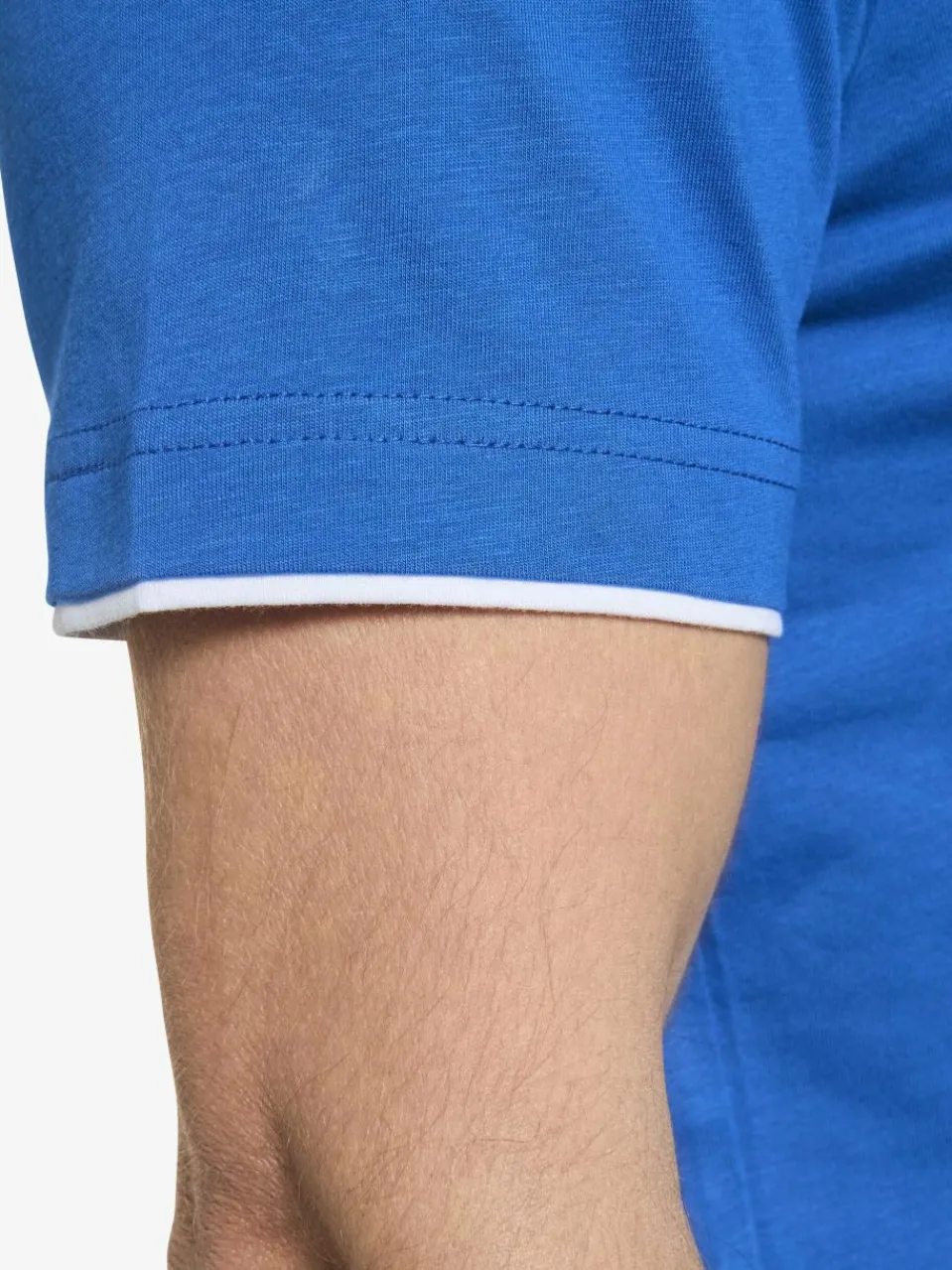 Jan Vanderstorm Shirts<Herren T-Shirt - FLEMMING royal blau bedruckt