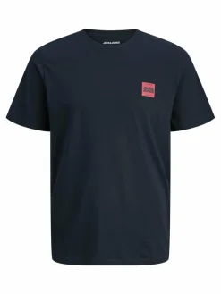 Jack & Jones Shirts<Herren T-Shirt - JJBrandy marine uni