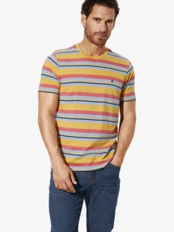 BABISTA Shirts<Herren T-Shirt - KALVINO gelb gestreift