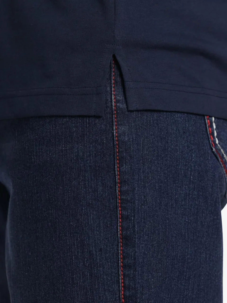 Jan Vanderstorm Shirts<Herren T-Shirt - LINDRAD blau bedruckt