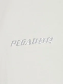 PEGADOR Shirts<Herren T-Shirt - Logo weiß uni