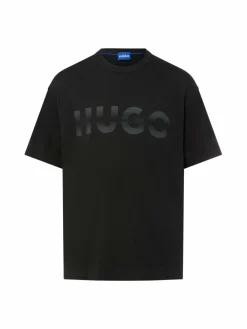 HUGO BLUE Shirts<Herren T-Shirt - Nenzye schwarz uni