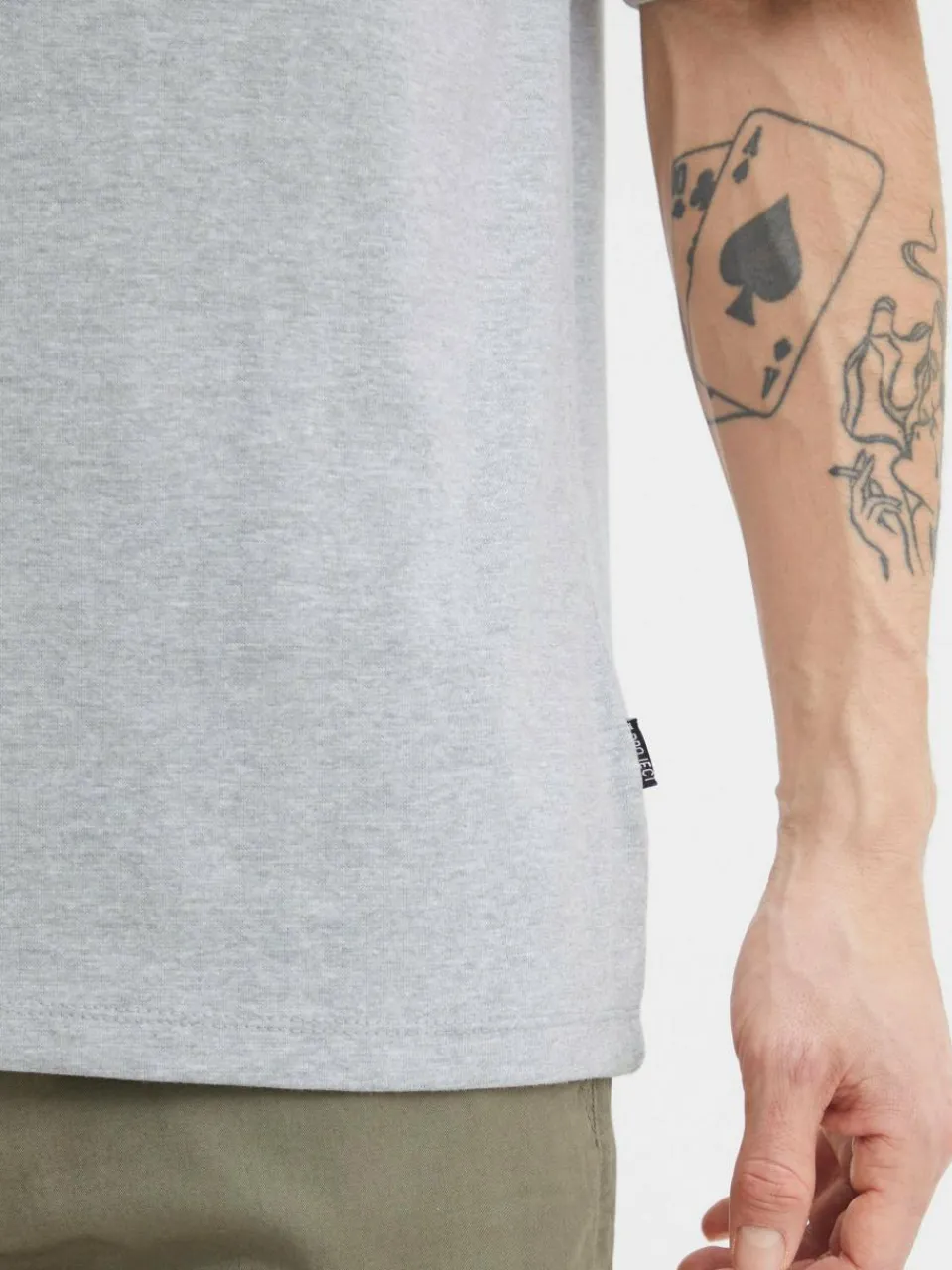 11 Project Shirts<Herren T-Shirt - PROlie grau gemustert