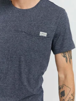 11 Project Shirts<Herren T-Shirt - PRSanto blau meliert