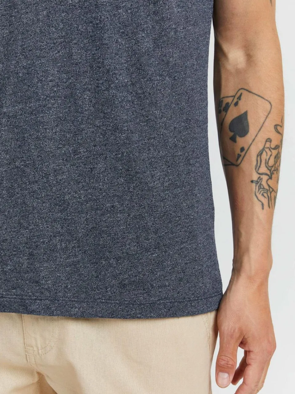 11 Project Shirts<Herren T-Shirt - PRSanto blau meliert