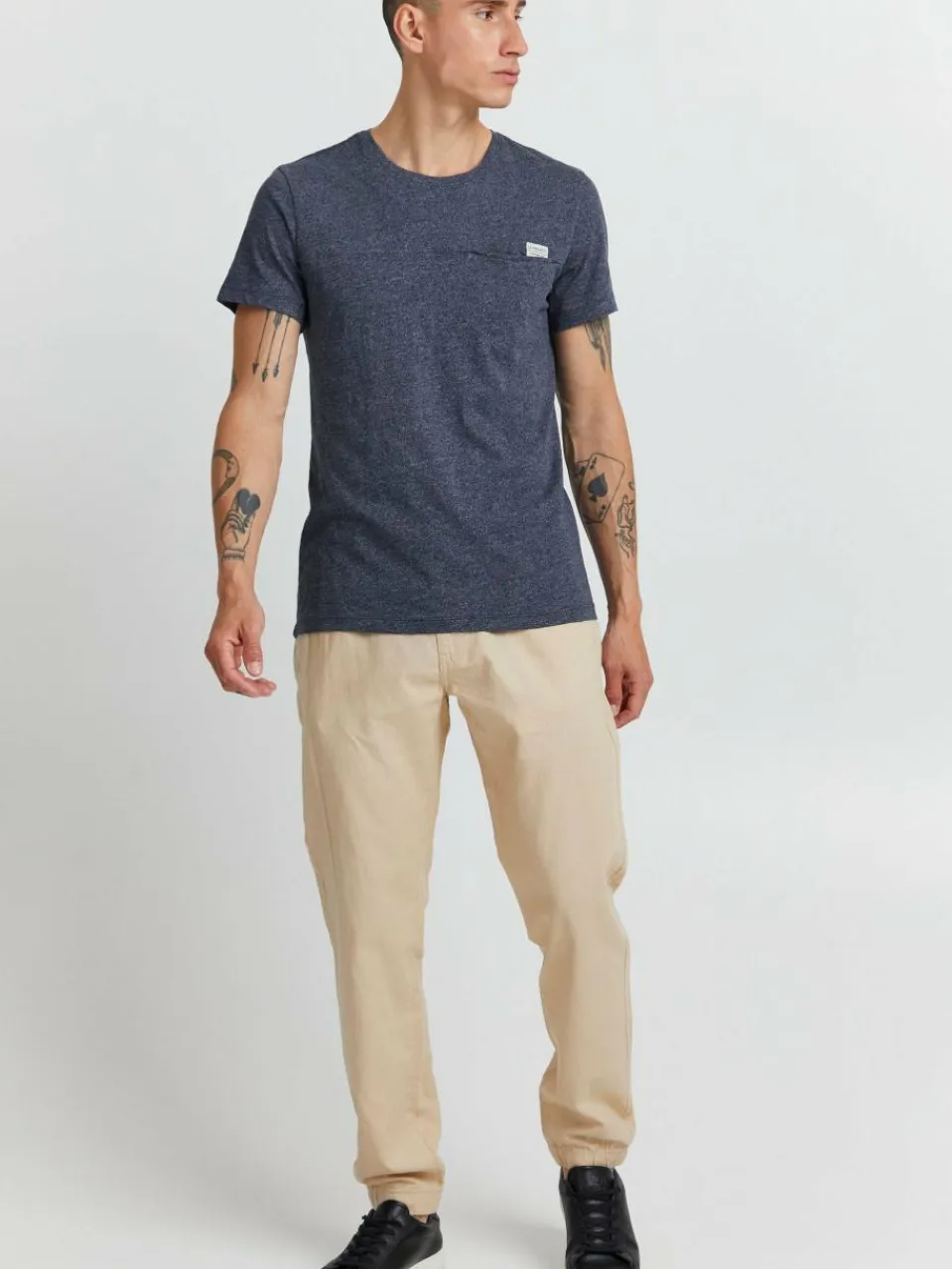 11 Project Shirts<Herren T-Shirt - PRSanto blau meliert