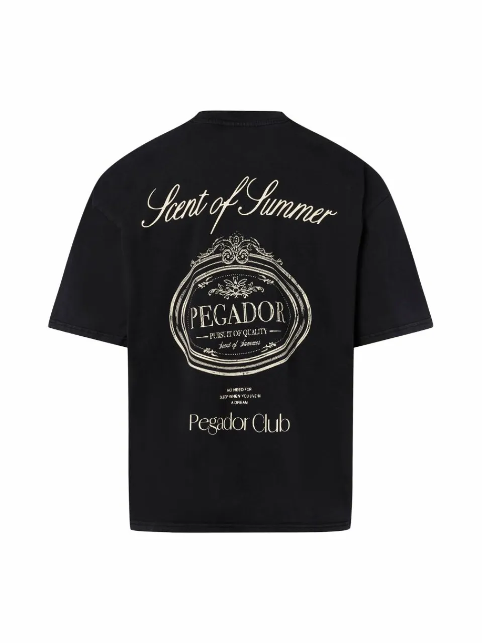 PEGADOR Shirts<Herren T-Shirt - Ramon schwarz bedruckt