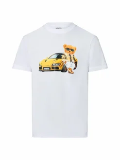 Chill Pill Shirts<Herren T-Shirt - Rich Bear weiß bedruckt