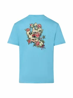 Herren Santa Cruz Shirts>Herren T-Shirt - Screaming Rose Flash
