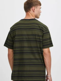 Solid Shirts<Herren T-Shirt - SDHaco schwarz gestreift