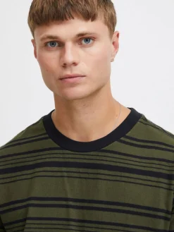 Solid Shirts<Herren T-Shirt - SDHaco schwarz gestreift