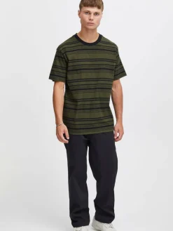 Solid Shirts<Herren T-Shirt - SDHaco schwarz gestreift