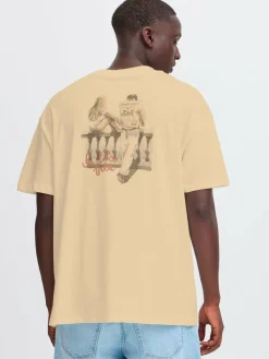 Solid Shirts<Herren T-Shirt - SDPEHR gelb bedruckt