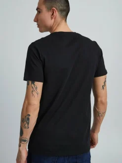 Solid Shirts<Herren T-Shirt - SDRock schwarz uni