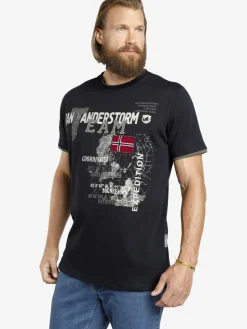 Herren Jan Vanderstorm Shirts>Herren T-Shirt - SÖLVE