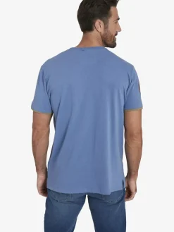 Jan Vanderstorm Shirts<Herren T-Shirt - SÖLVE blau uni