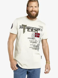 Herren Jan Vanderstorm Shirts>Herren T-Shirt - SÖLVE
