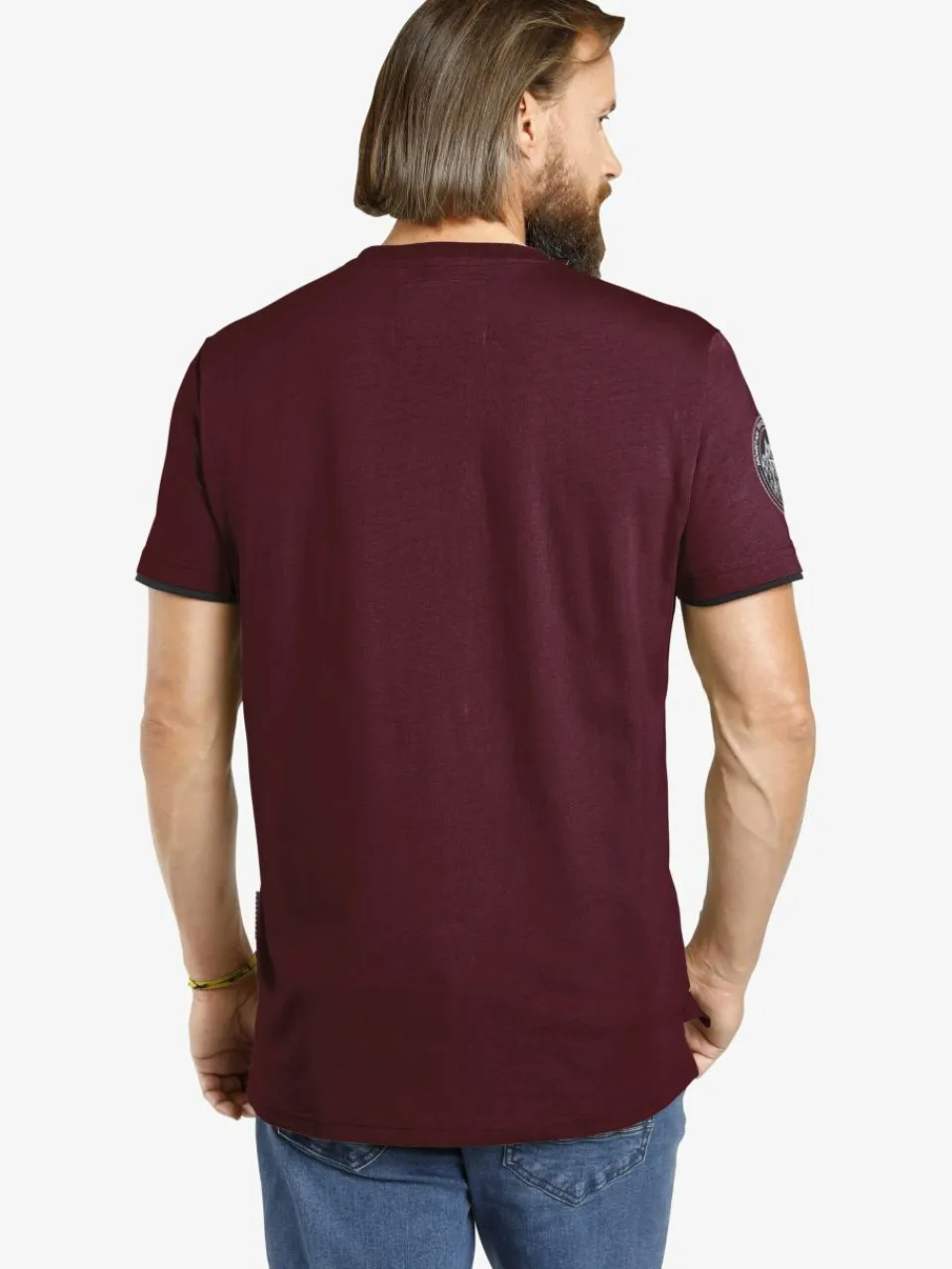 Jan Vanderstorm Shirts<Herren T-Shirt - SÖLVE rot uni