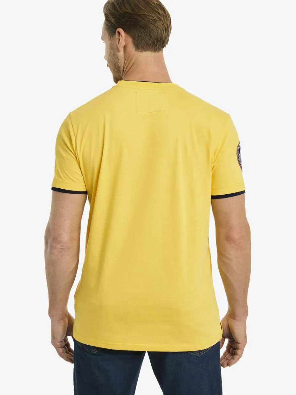 Jan Vanderstorm Shirts<Herren T-Shirt - SÖLVE gelb uni
