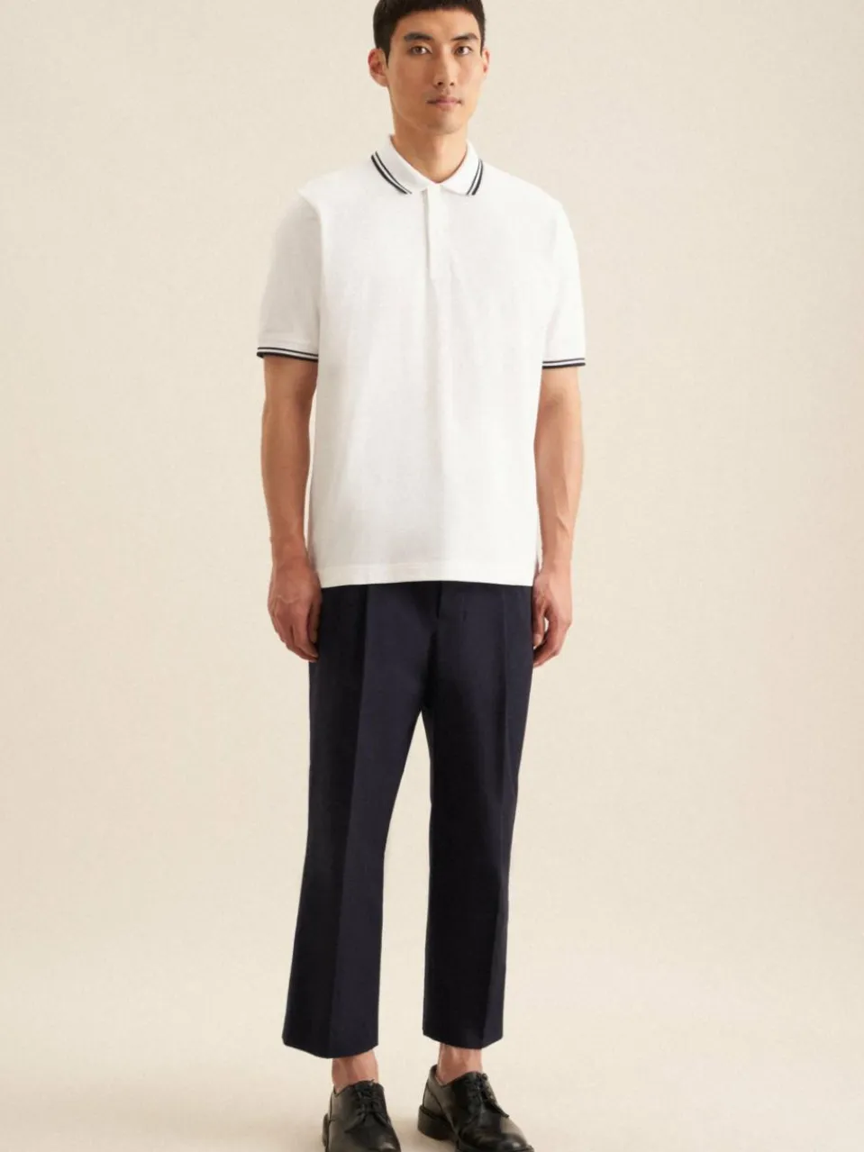 Herren Seidensticker Poloshirts>Herren T-Shirt - Streifen platziert