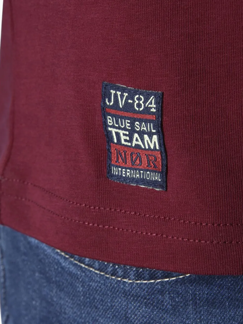 Jan Vanderstorm Shirts<Herren T-Shirt - TERNO rot uni