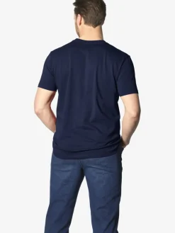 Jan Vanderstorm Shirts<Herren T-Shirt - TERNO blau uni