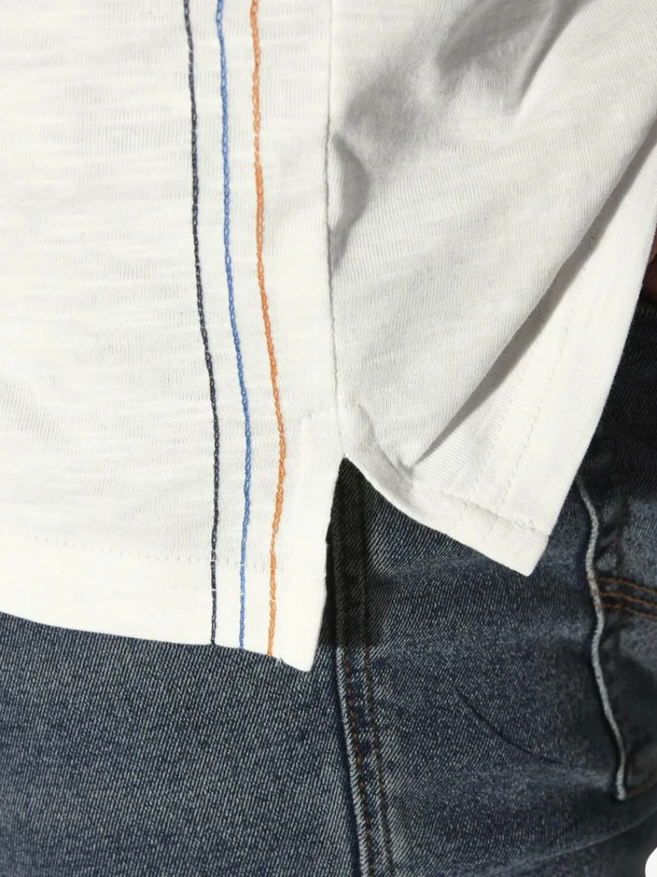 Jan Vanderstorm Shirts<Herren T-Shirt - TUPPE weiß bedruckt