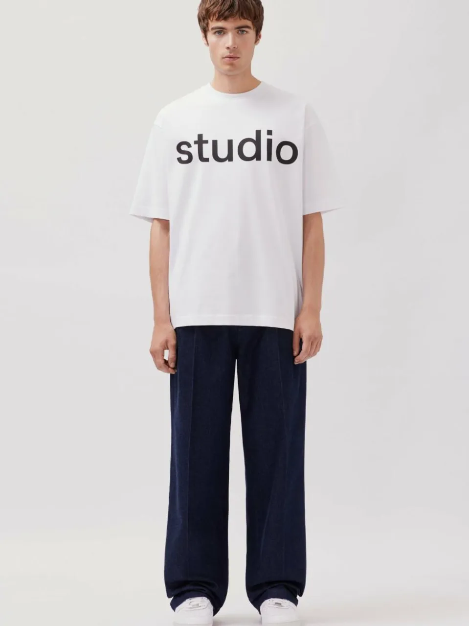 Herren Studio Seidensticker Shirts>Herren T-Shirt - Uni