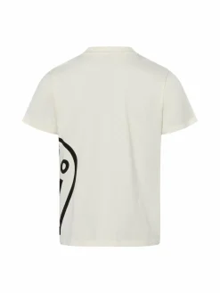 HUGO BLUE Shirts<Herren T-Shirt - Vintage Tee_B_5 ecru bedruckt