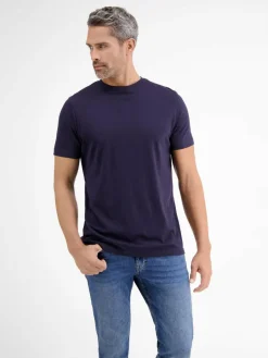 LERROS Shirts<Herren T-Shirt Doppelpack marine uni