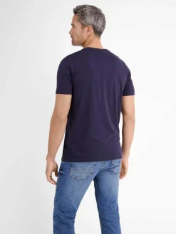 LERROS Shirts<Herren T-Shirt Doppelpack marine uni