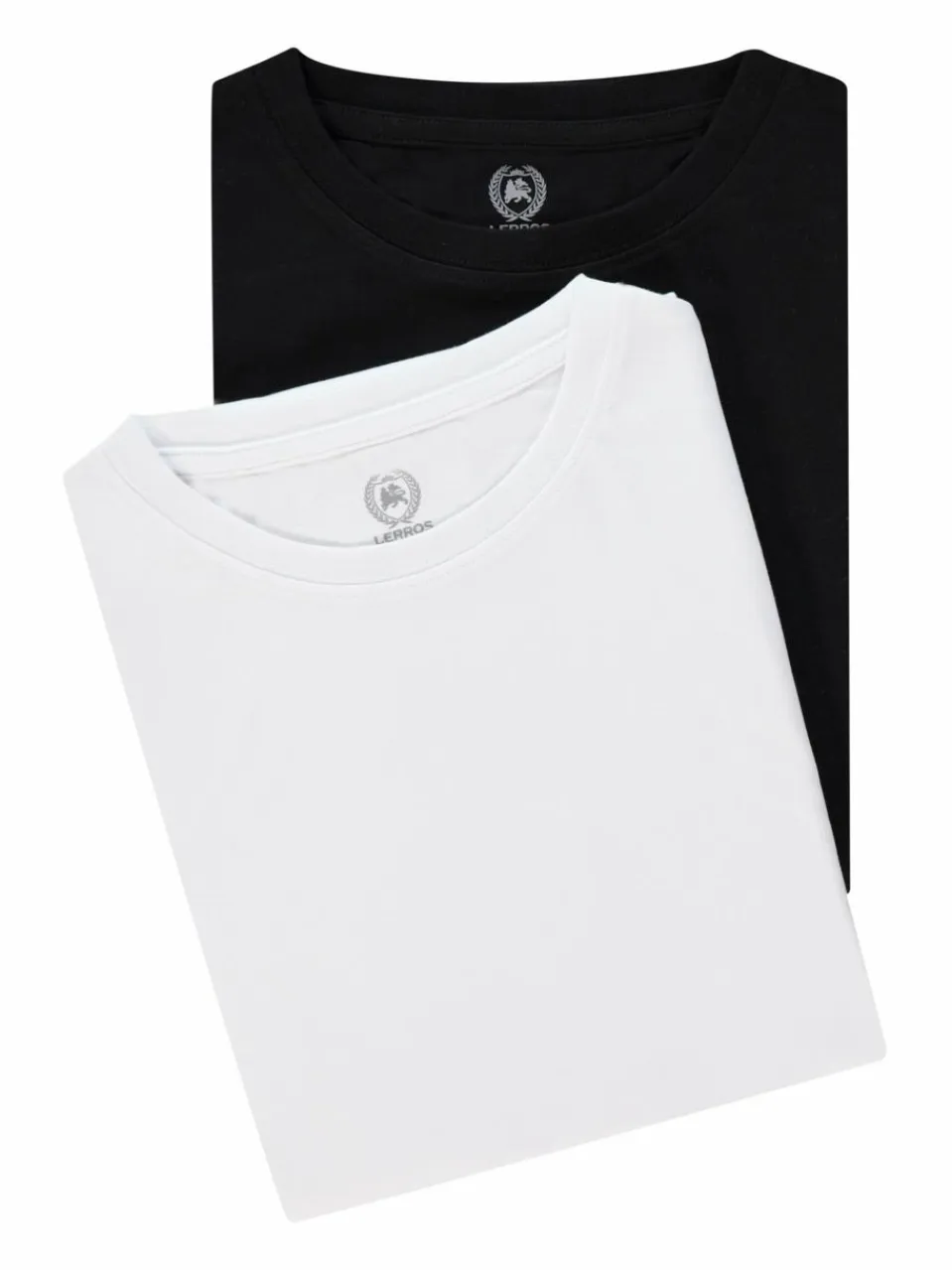 LERROS Shirts<Herren T-Shirt Doppelpack mehrfarbig uni