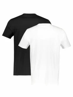 LERROS Shirts<Herren T-Shirt Doppelpack mehrfarbig uni