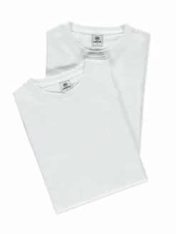 LERROS Shirts<Herren T-Shirt Doppelpack weiß uni