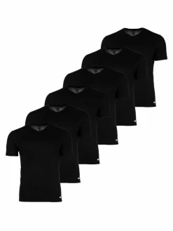 Herren Diesel Shirts>Herren T-Shirt 6er Pack