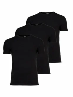 Dsquared Shirts<Herren T-Shirt 3er Pack schwarz uni