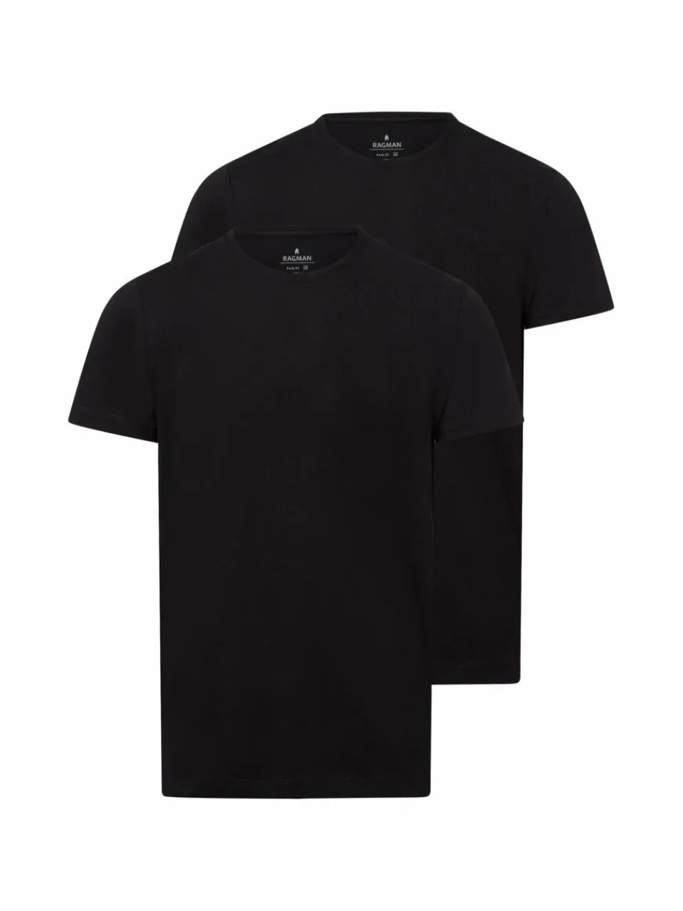 Herren Ragman Shirts>Herren T-Shirt im 2er-Pack - Body Fit