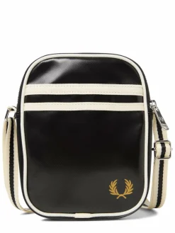 Fred Perry Taschen & Rucksäcke<Herren Umhängetasche schwarz uni
