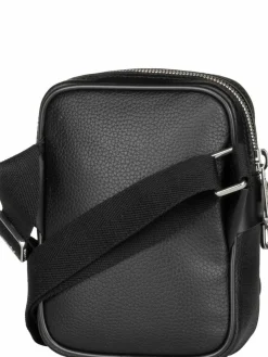 Lacoste Taschen & Rucksäcke<Herren Umhängetasche - Small Angy Grain NH4563GY schwarz uni