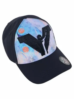 Carlo Colucci Mützen & Caps|Mützen & Hüte<Herren, Unisex Baseball Cap - Eisendle blau gemustert