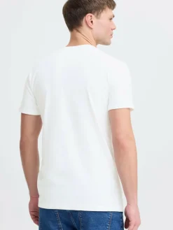 Solid Shirts<Herren V-Shirt - SDODILIAN weiß uni