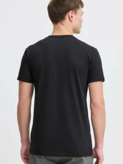 Solid Shirts<Herren V-Shirt - SDODILIAN schwarz uni