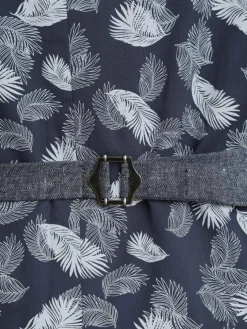 Charles Colby Anzüge<Herren Weste - DUKE DANIEL blau gemustert