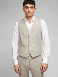 Daniel Hechter Anzüge<Herren Weste - WAISTCOAT LEISURE beige uni