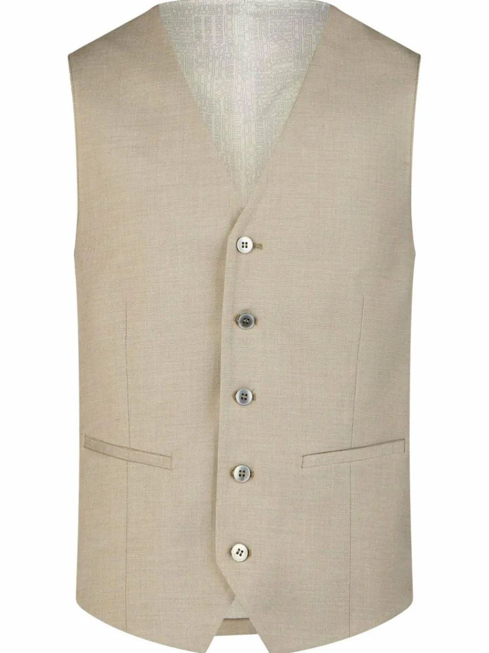 Daniel Hechter Anzüge<Herren Weste - WAISTCOAT LEISURE beige uni